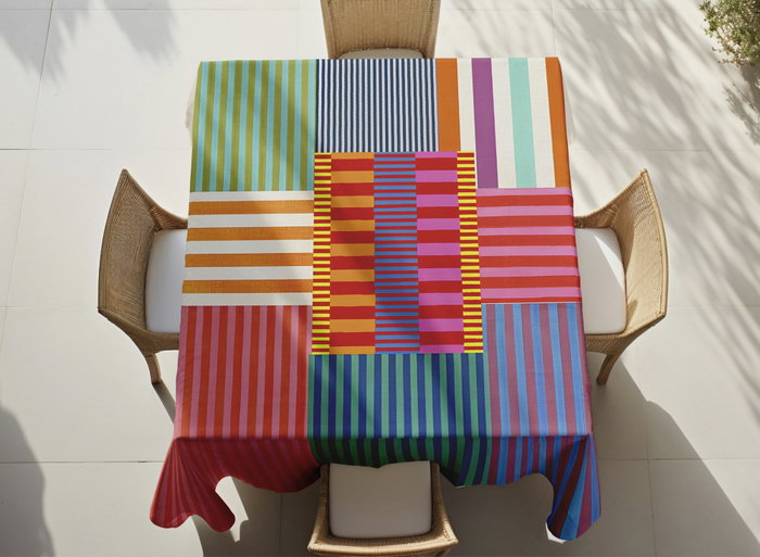 Hermia Mantel Multicolor 140 x 300 cm